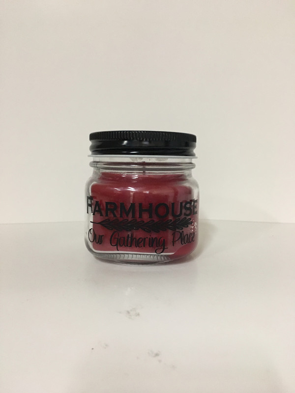 "Farmhouse, Our Gathering Place" Candle