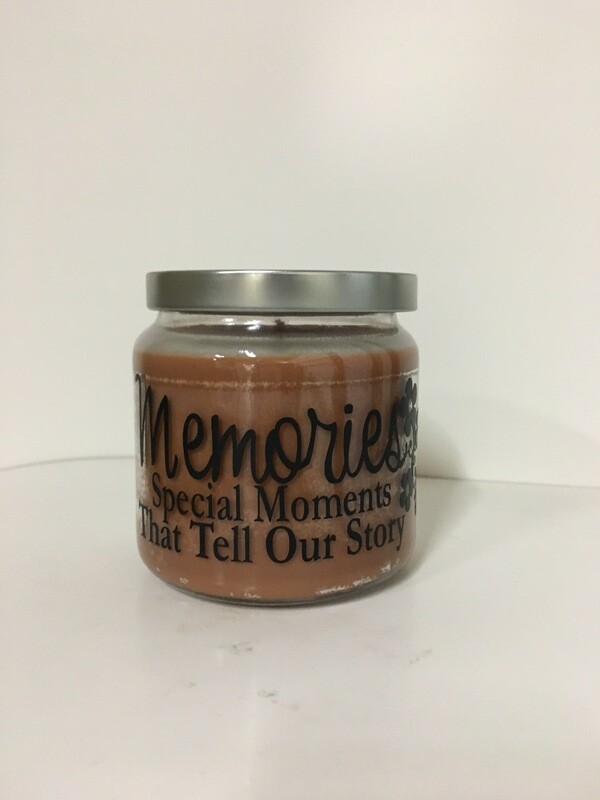 Memories Tell Our Story Candle