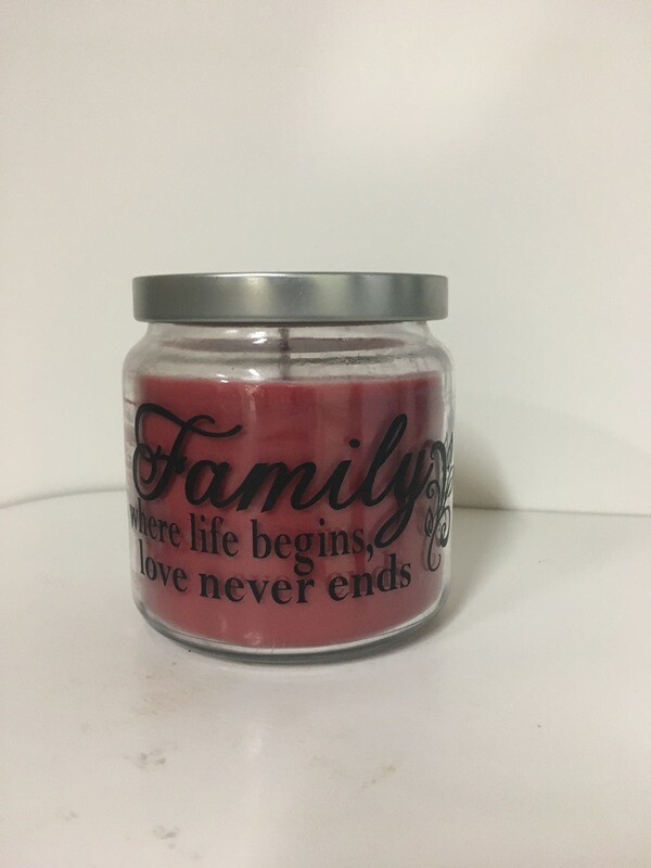 Family - Love Never Ends Candle