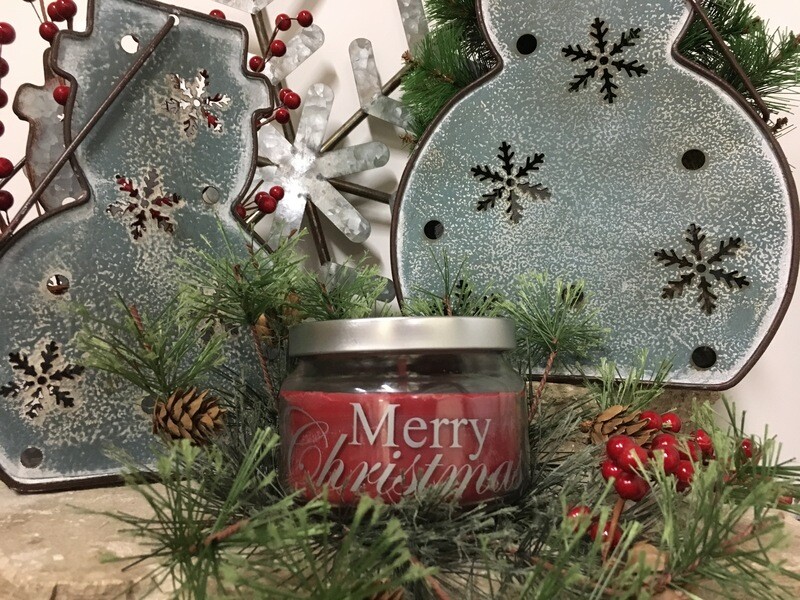 Merry Christmas Candle