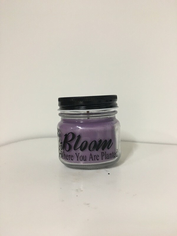Bloom Where You Are Planted Candle