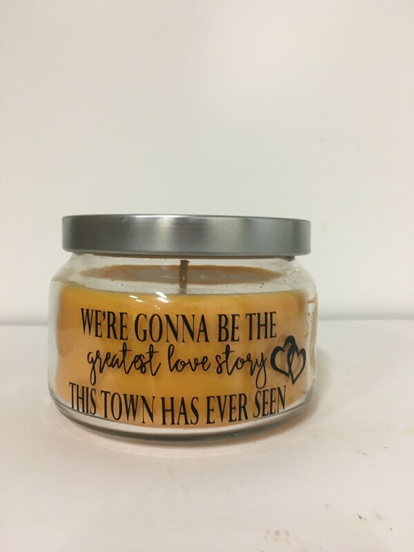 "Greatest Love Story" Candle