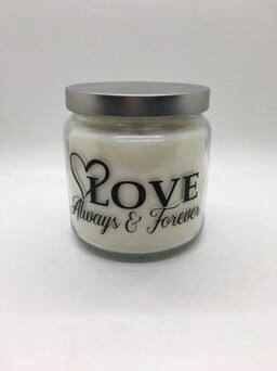 “Love... Always & Forever” Candle
