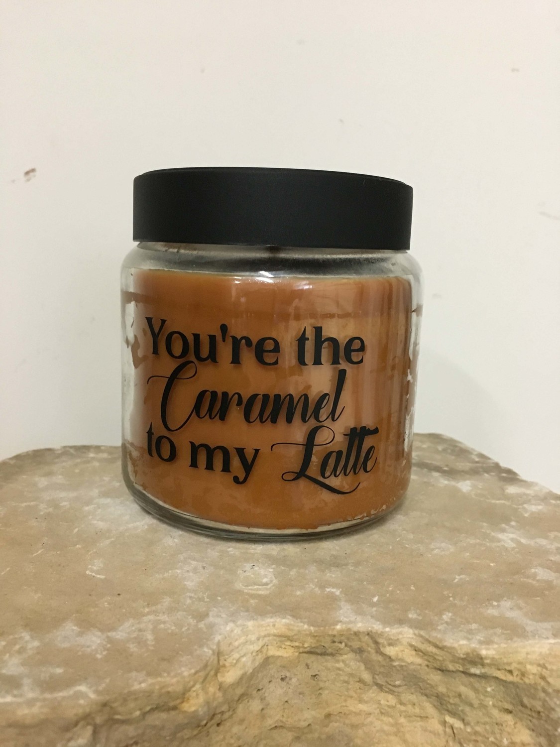 You're the Caramel to my Latte Candle