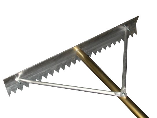 24" New England Asphalt Rake