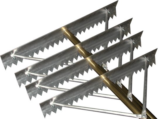 Four 24" New England Asphalt Rakes