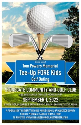 Tom Powers Memorial Tee-Up FORE Kids Golf Outing Registration