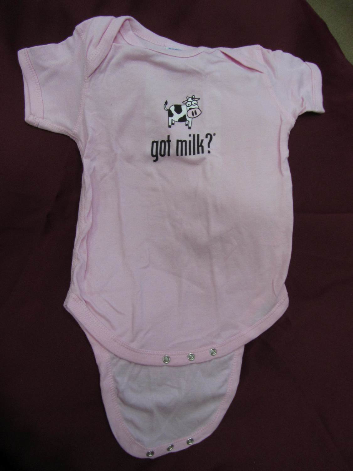 Got Milk? Pink Onesie Got Milk? Pink Onesie