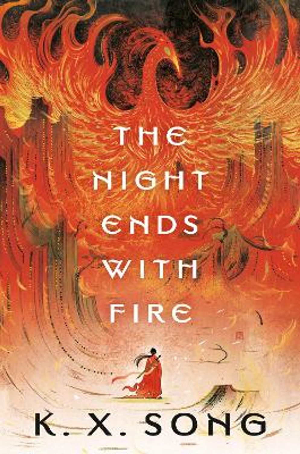 The Night Ends with Fire (The Dragon Spirit #1) (Hardcover)