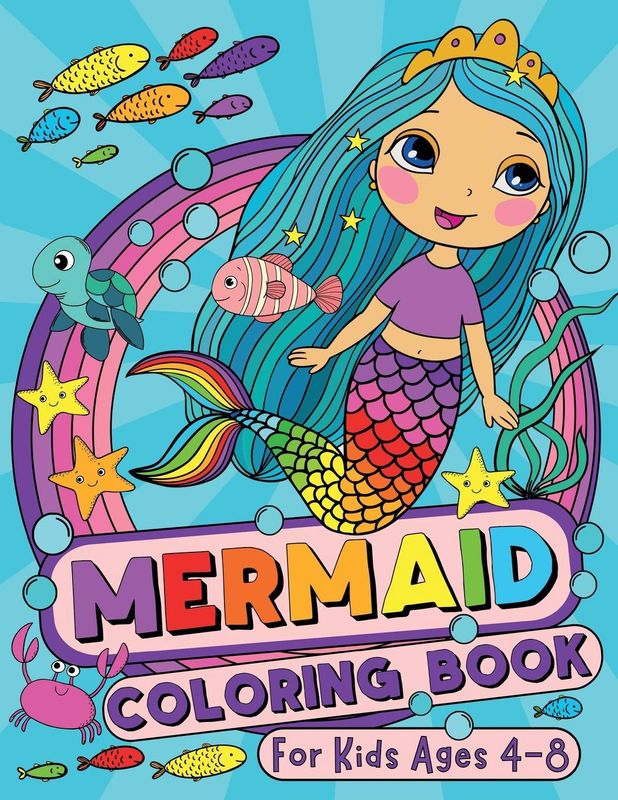 Mermaid Coloring Book