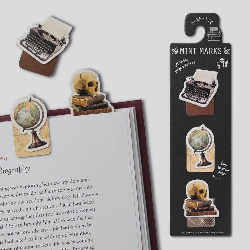 Mini-Marks Magnetic Bookmarks (Academia)