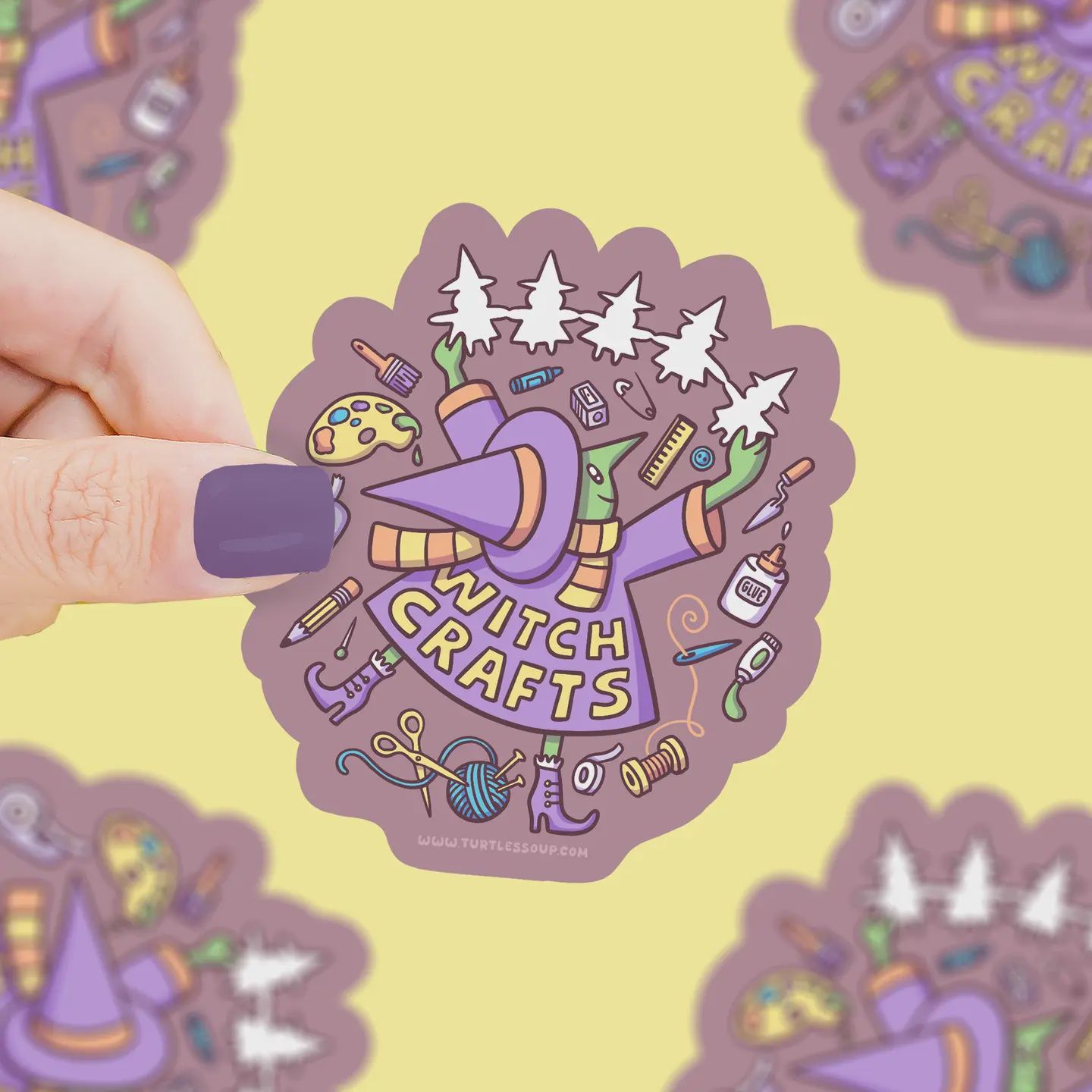 Witch Crafts (Vinyl Sticker)