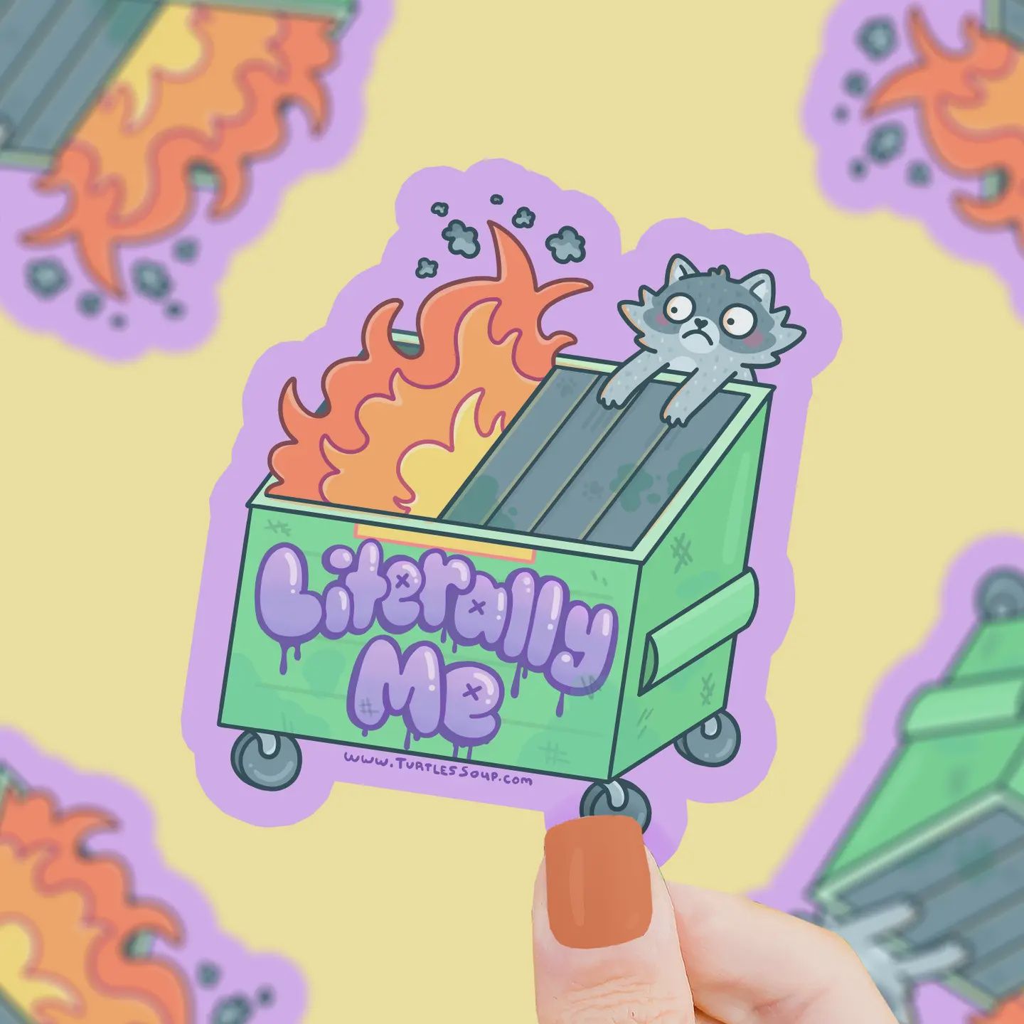 Literally Me (Vinyl Sticker)
