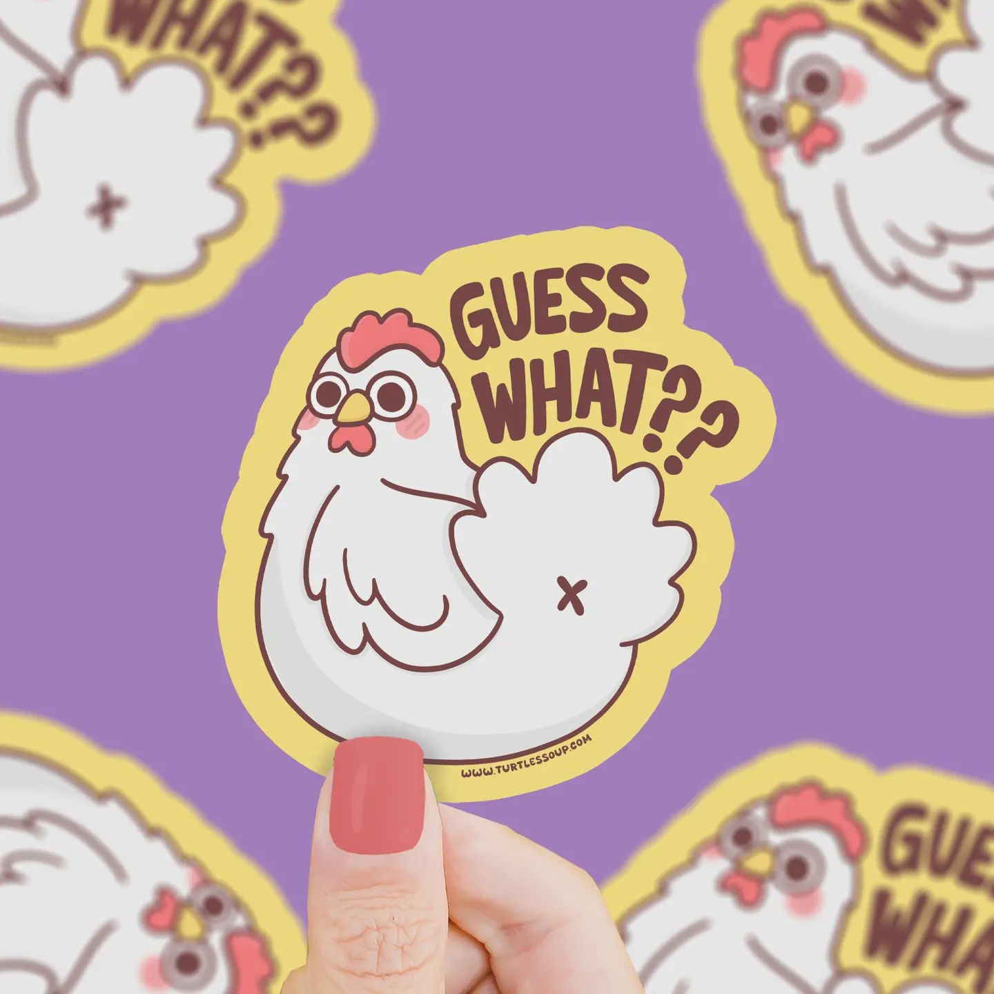 Guess What? (Vinyl Sticker)