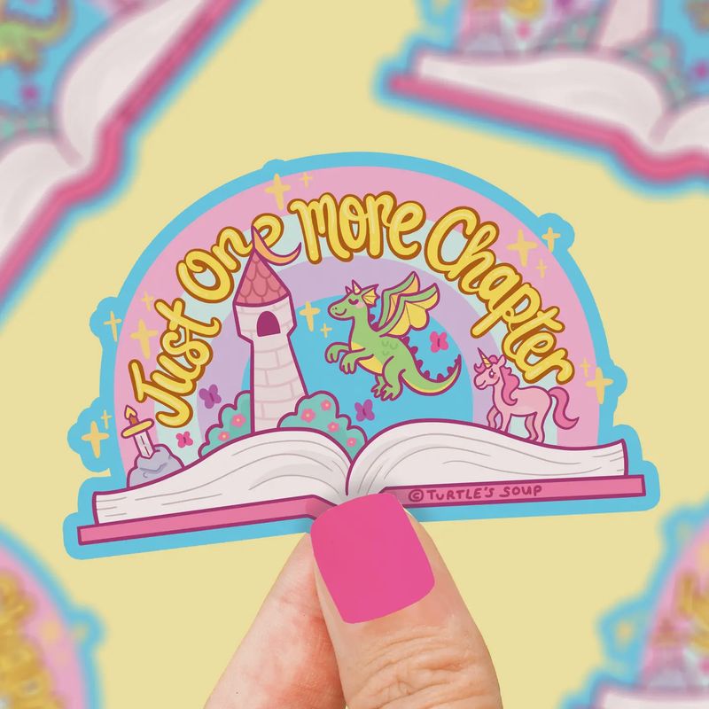 One More Chapter (Vinyl Sticker)