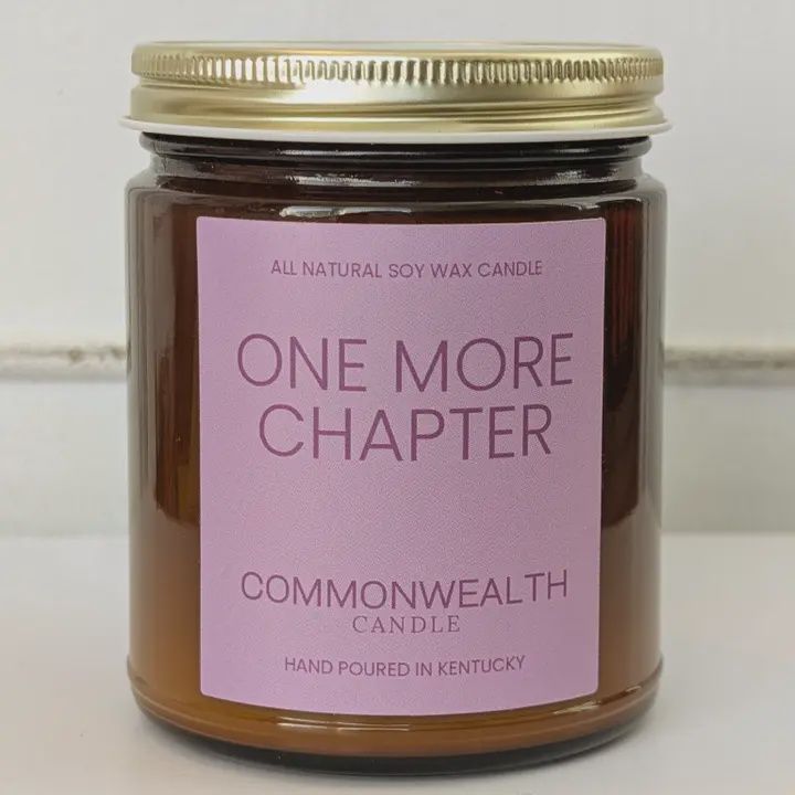 One More Chapter, Size: 8 oz. Candle