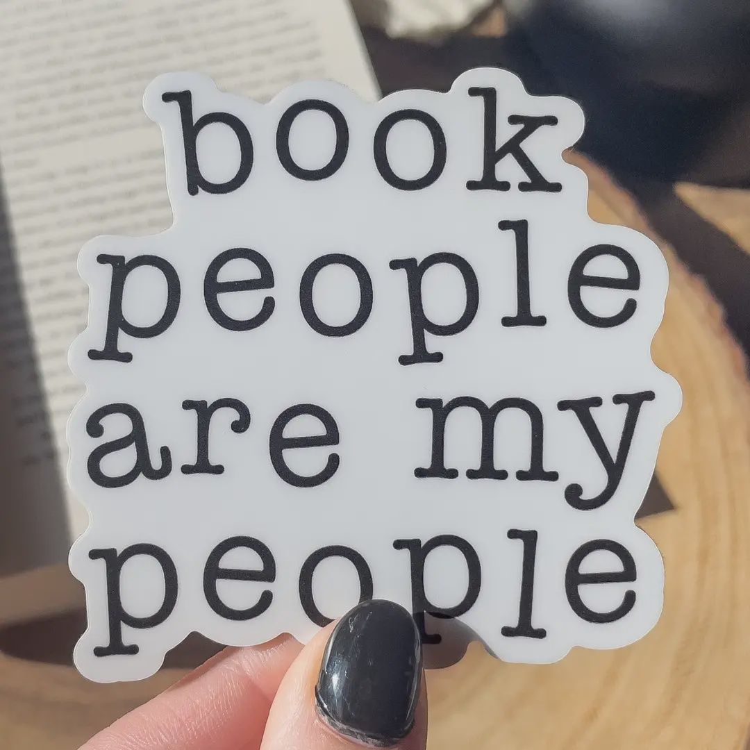 Book People Are My People (Vinyl Sticker)