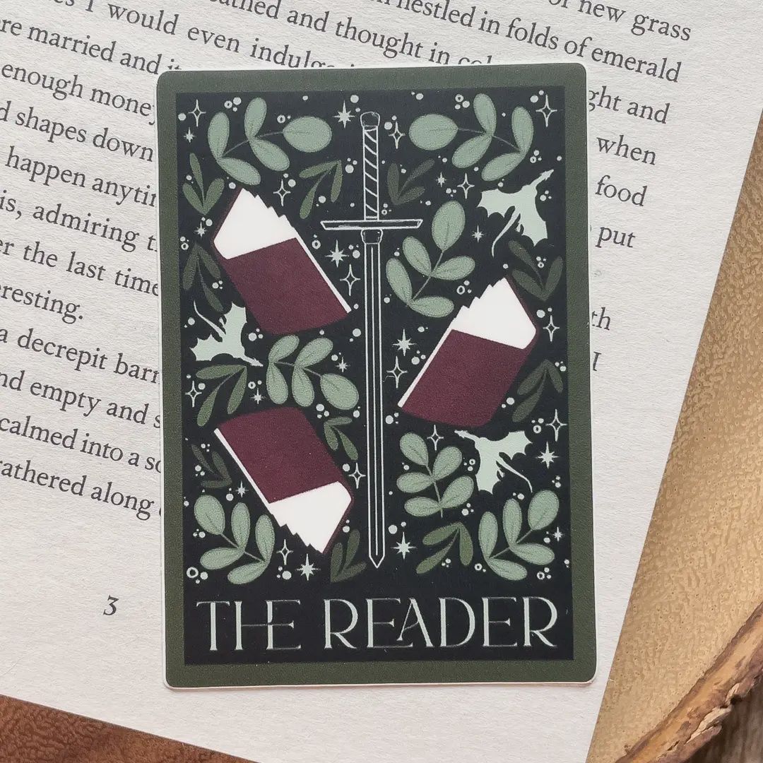 The Reader Tarot (Vinyl Sticker)