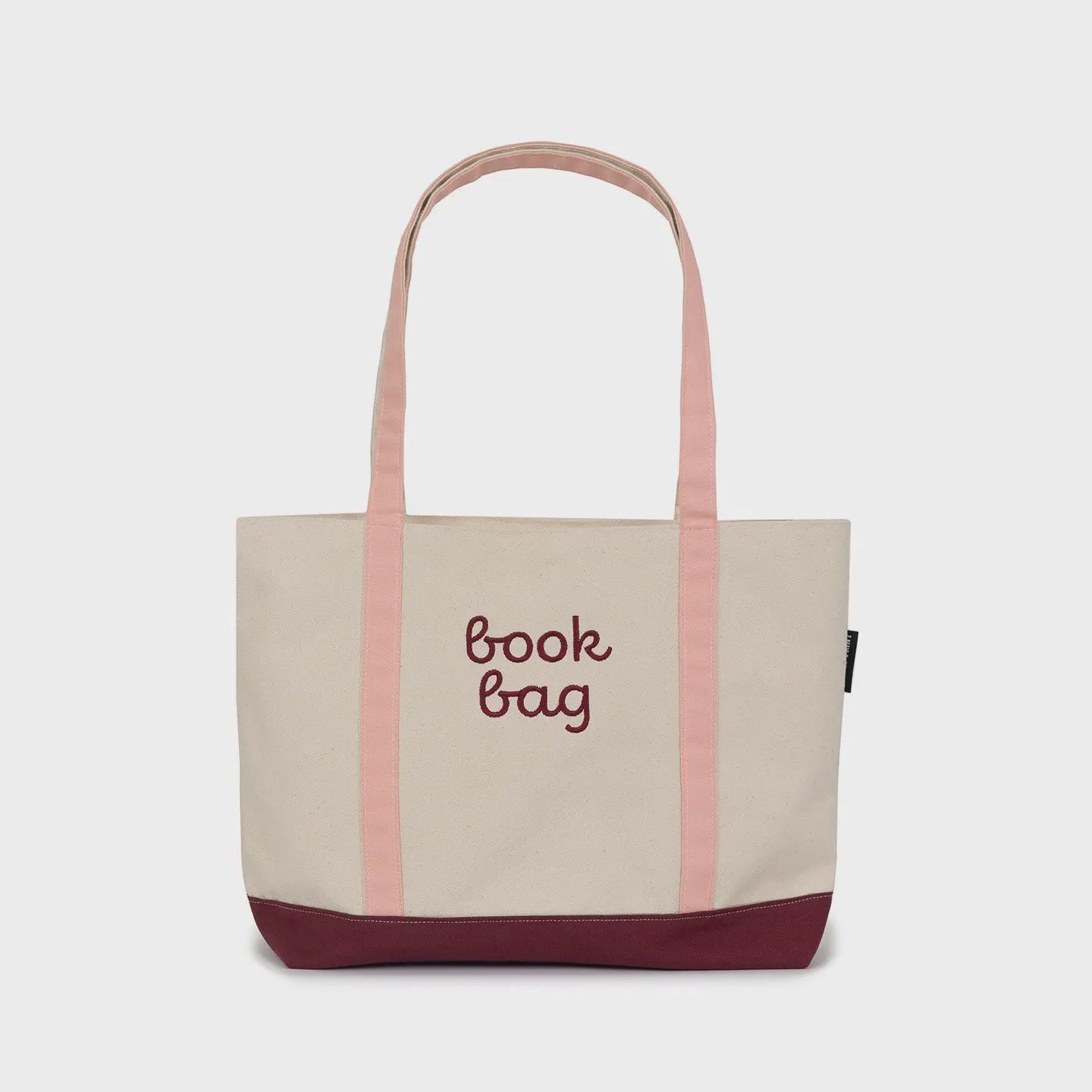 Book Bag Large Zippered Tote