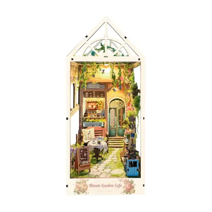 Diy Book Nook Kit: Bloom Garden Café