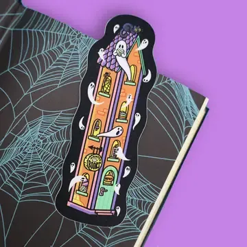 Haunted House Bookstore (Bookmark)
