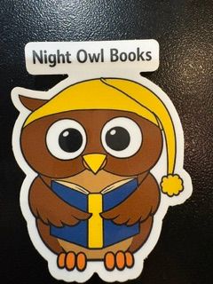 Night Owl Logo Sticker