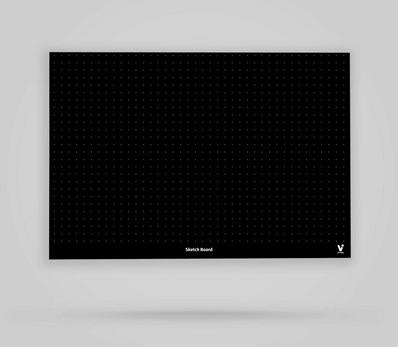 Vi-Board: Sketch Board - Blackboard Poster - DIN A0 Vi-Board: Sketch Board - Blackboard Poster - DIN A0