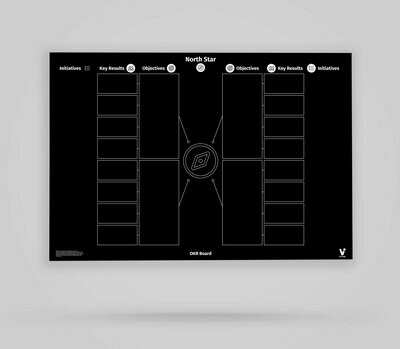 Vi-Board: OKR #2 Objectives Key Results Initiatives Board - Blackboard Poster - DIN A0 Vi-Board: OKR #2 Objectives Key Results Initiatives Board - Blackboard Poster - DIN A0