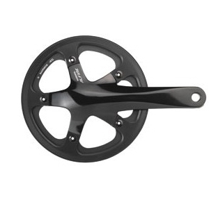 Juego de bielas alfine, 45t 170mm, negro