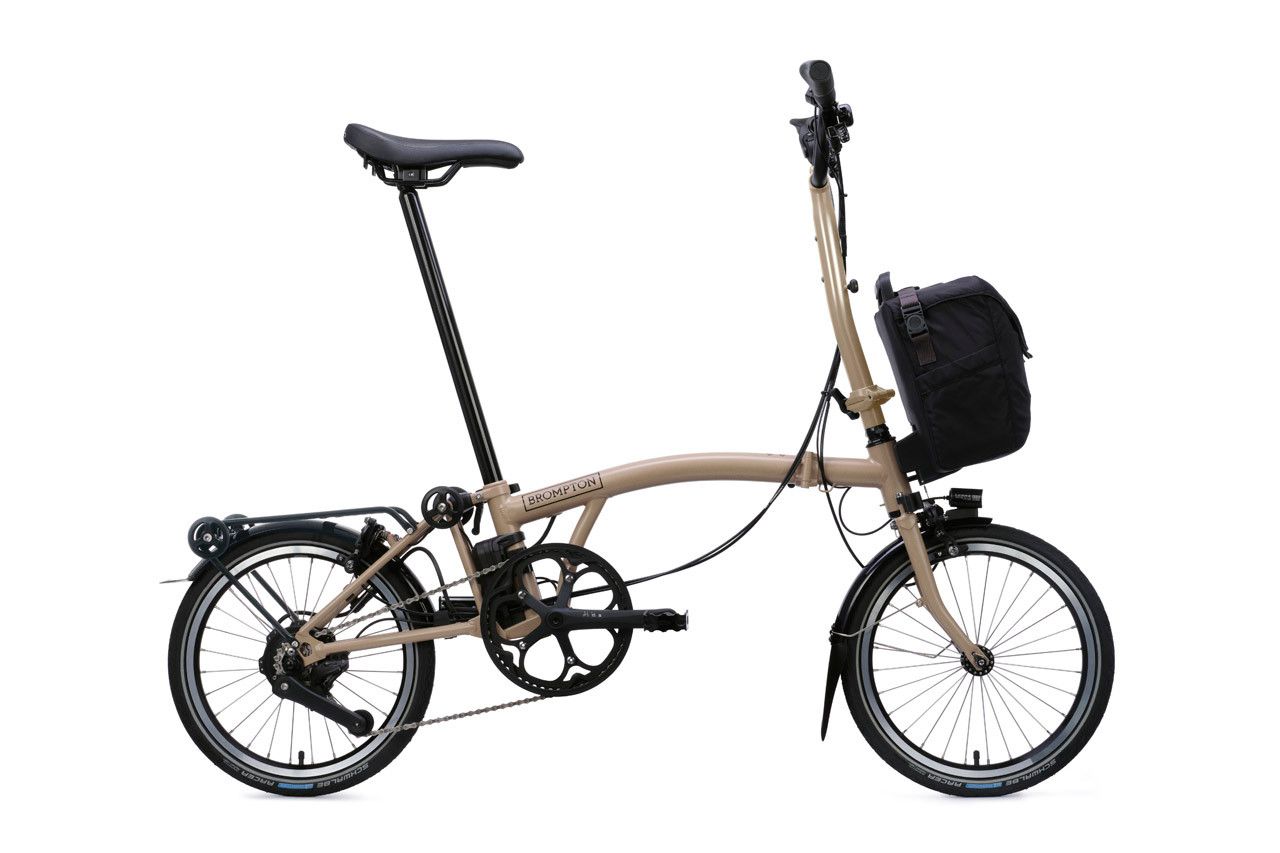 Configurador Brompton C-LINE ELECTRIC 2026, Color: Dune Sand