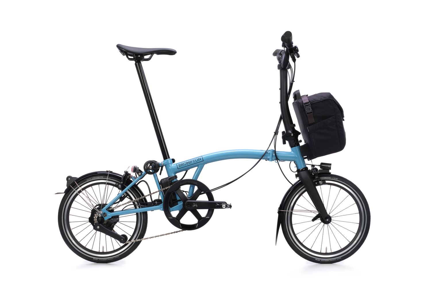 Configurador Brompton P-Line Electric 2026 (Ligera), Color: Cloud Metallic