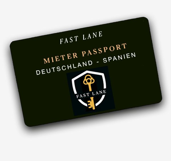 Mieter Pass Deutschland - Spanien