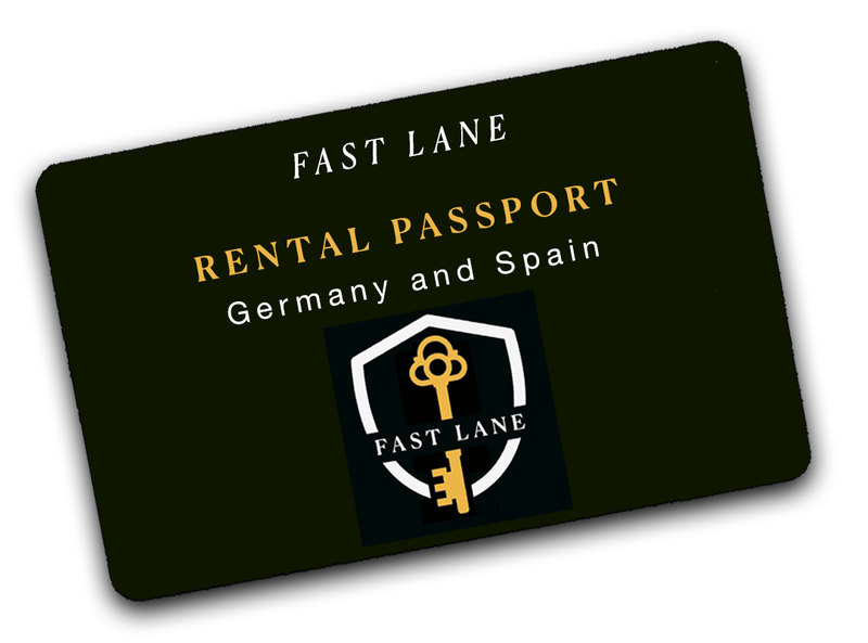 Rental Passport Germany/Spain