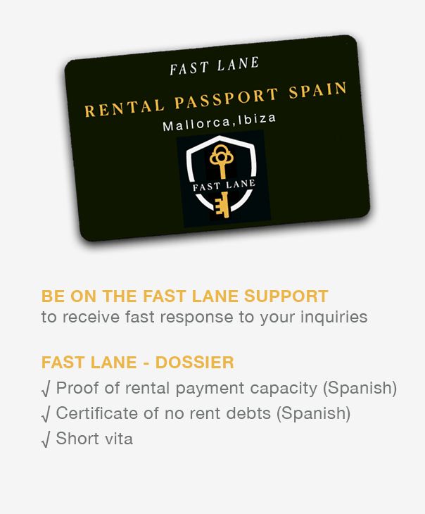 Rental passport Spain