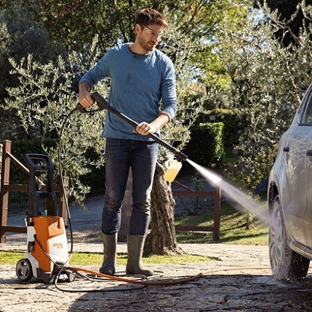 Stihl RE 110 Electric Garden Patio & Car Pressure Washer + FREE RA82 Deck  Cleaner