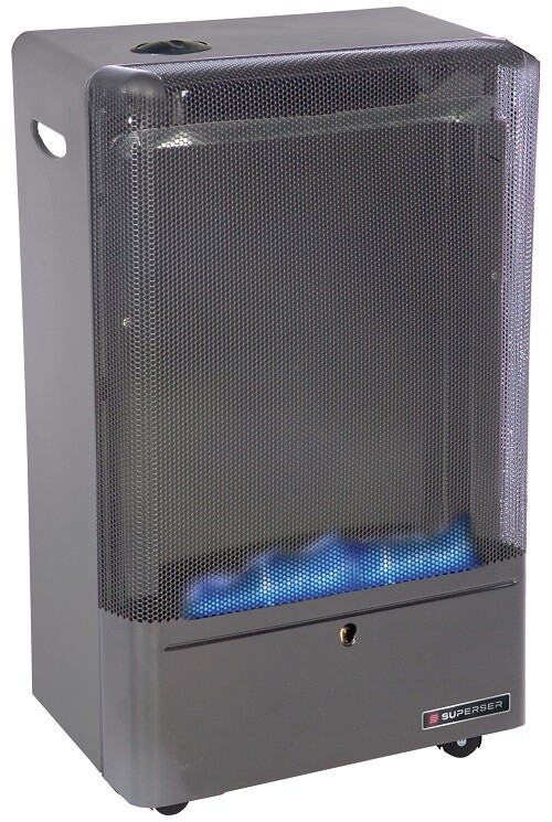 Flogas Superser HBF15 LPG Portable Blue Flames Gas Heater