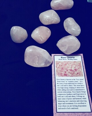Rose Quartz Stone-zenagalleryhealingarts