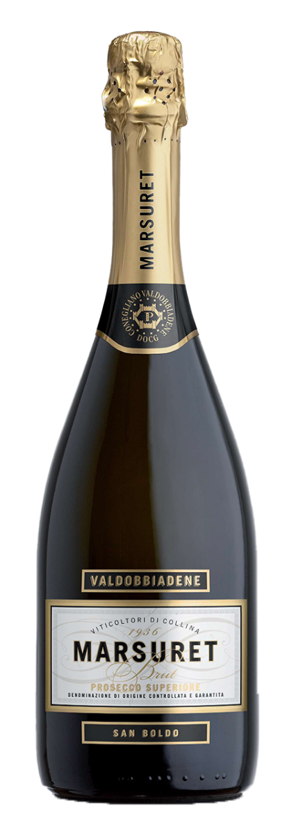 Marsuret, Prosecco Superiore di Valdobbiadene DOCG Brut San Boldo - 0,75L