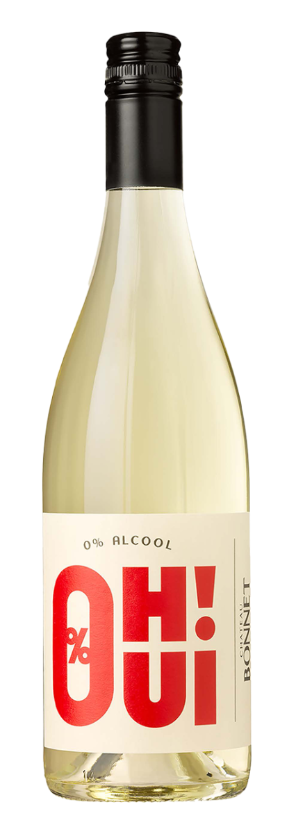 Château Bonnet, Oh Oui, Sauvignon Blanc 0% Alc - 0,75L