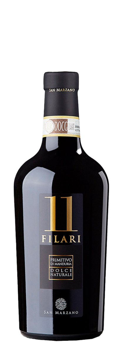 San Marzano, Primitivo Di Manduria DOP Dolce Naturale San Marzano, Primitivo Di Manduria DOP Dolce Naturale "11 Filari" - 2022 - 0,75L