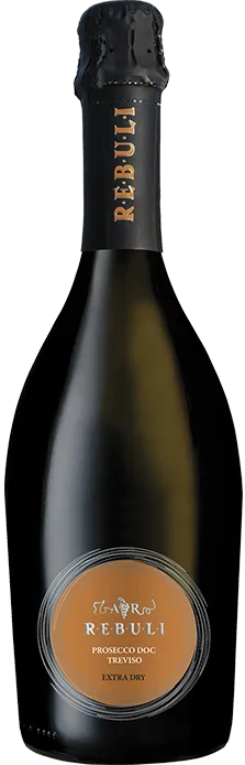 Rebuli, Prosecco Extra Dry DOC, Treviso Spumante - 0,75L Rebuli, Prosecco Extra Dry DOC, Treviso Spumante - 0,75L