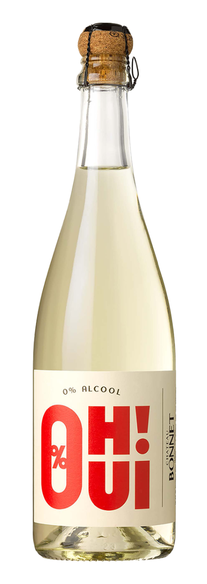 Château Bonnet, Oh Oui, Sparkling 0% - 0,75L