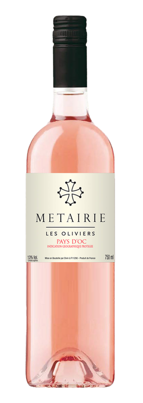 Métairie, Pays d'Oc IGP Les Oliviers - 2024 - 0,75L