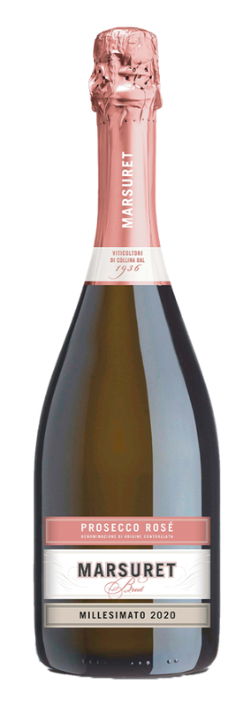 Marsuret, Prosecco DOC Rosé Brut - 0,75L