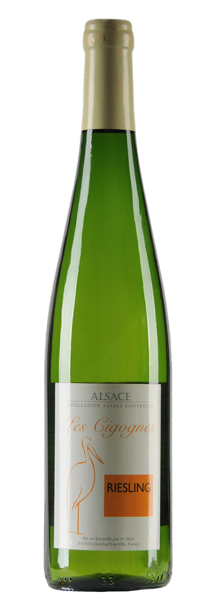Domaine Hubert Beck, Alsace AC Riesling Cigognes - 2023 - 0,75L Domaine Hubert Beck, Alsace AC Riesling Cigognes - 2023 - 0,75L