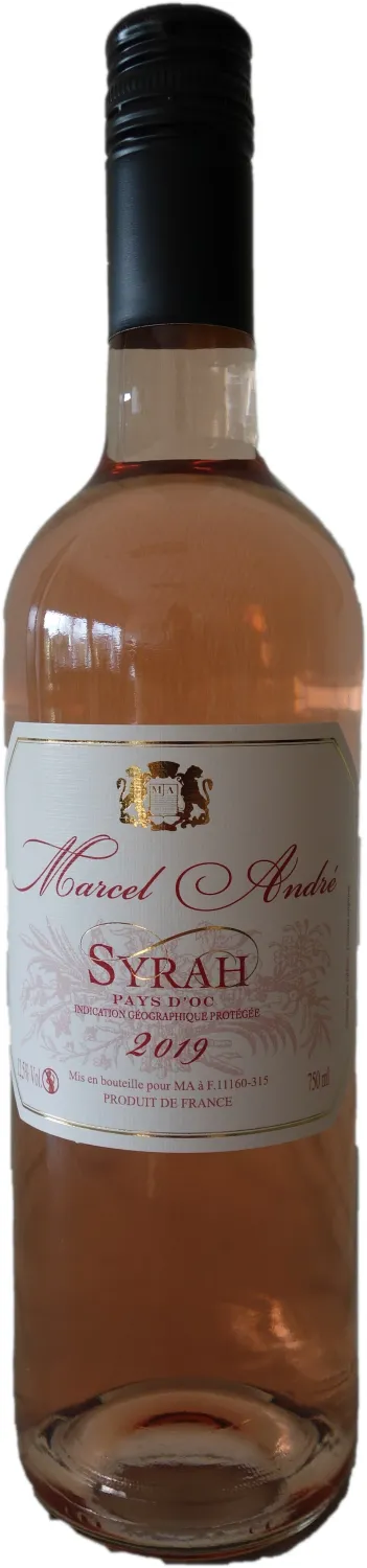 Marcel André, Rosé Pays d'Oc, Languedoc Syrah - 0,75L Marcel André, Rosé Pays d'Oc, Languedoc Syrah - 0,75L