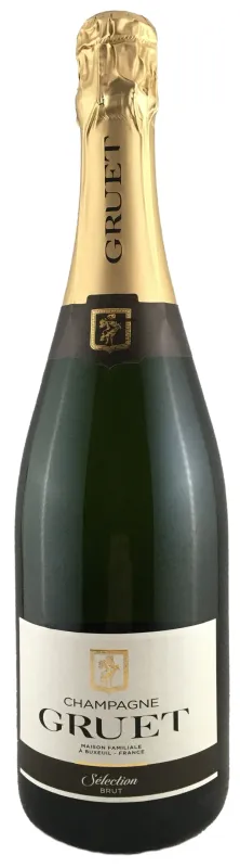Champagne "Gruet" Sélection Brut - 0,75L