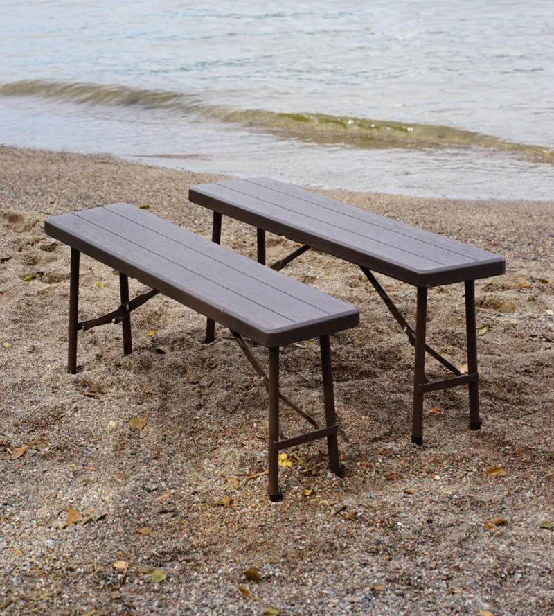 Draagbare banken 2 stuks (4 personen)