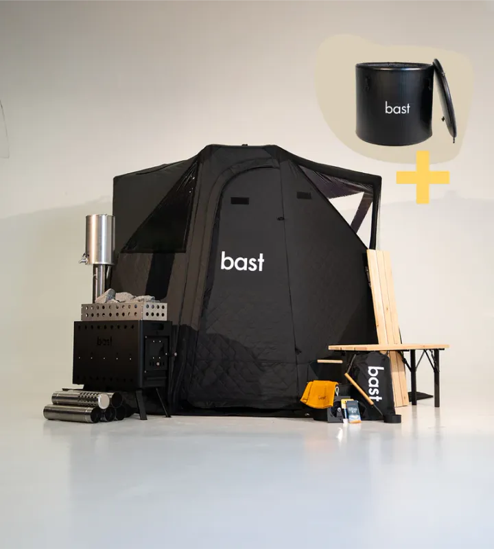 Näver Saunatent - PRE ORDER Premium Pakket
