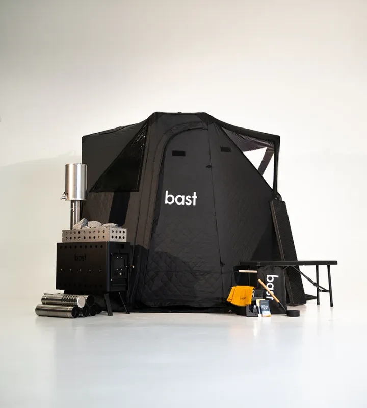 Näver Saunatent - Premium Pakket